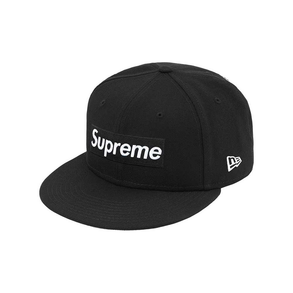 Supreme Champions Box Logo New Era Cap Black STEALPLUG KL