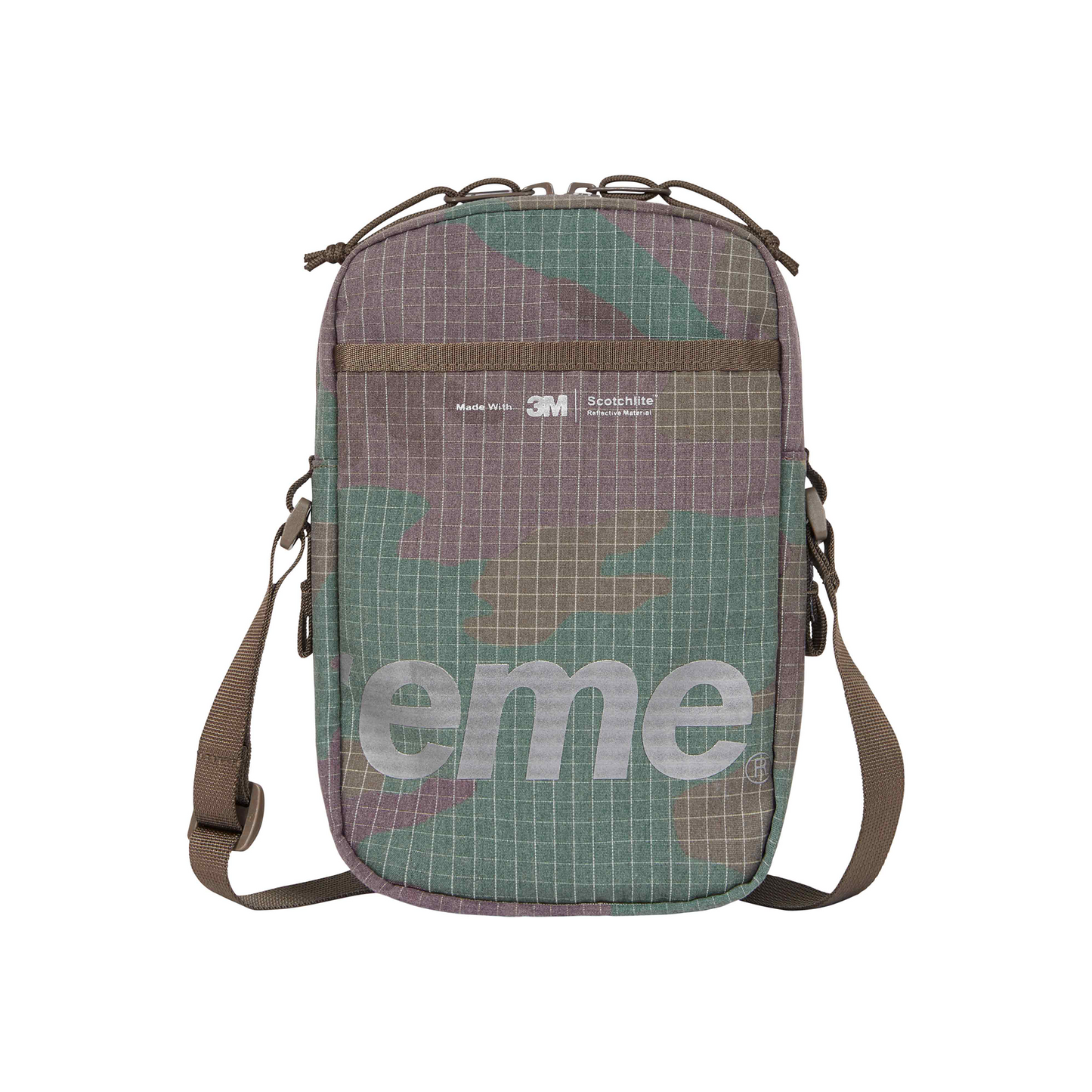 Supreme shoulder top bag reflective