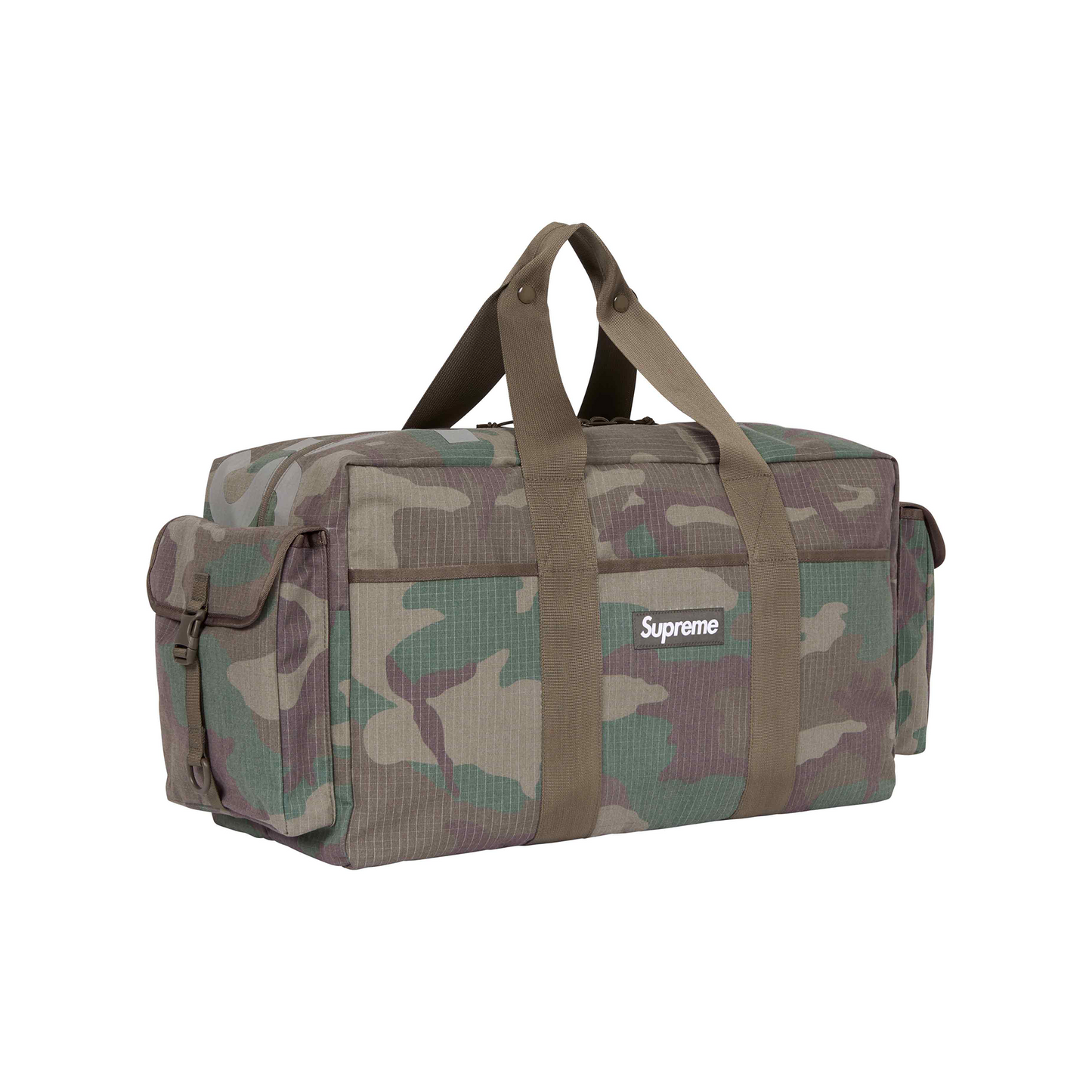 Supreme Duffle Bag Woodland Camo (SS24)