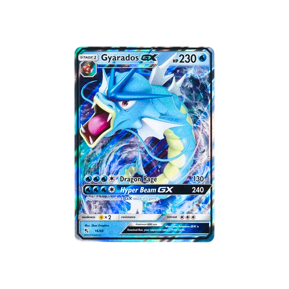 Pokémon TCG Hidden Fates: Gyarados GX Ultra Rare #16/68 (English)