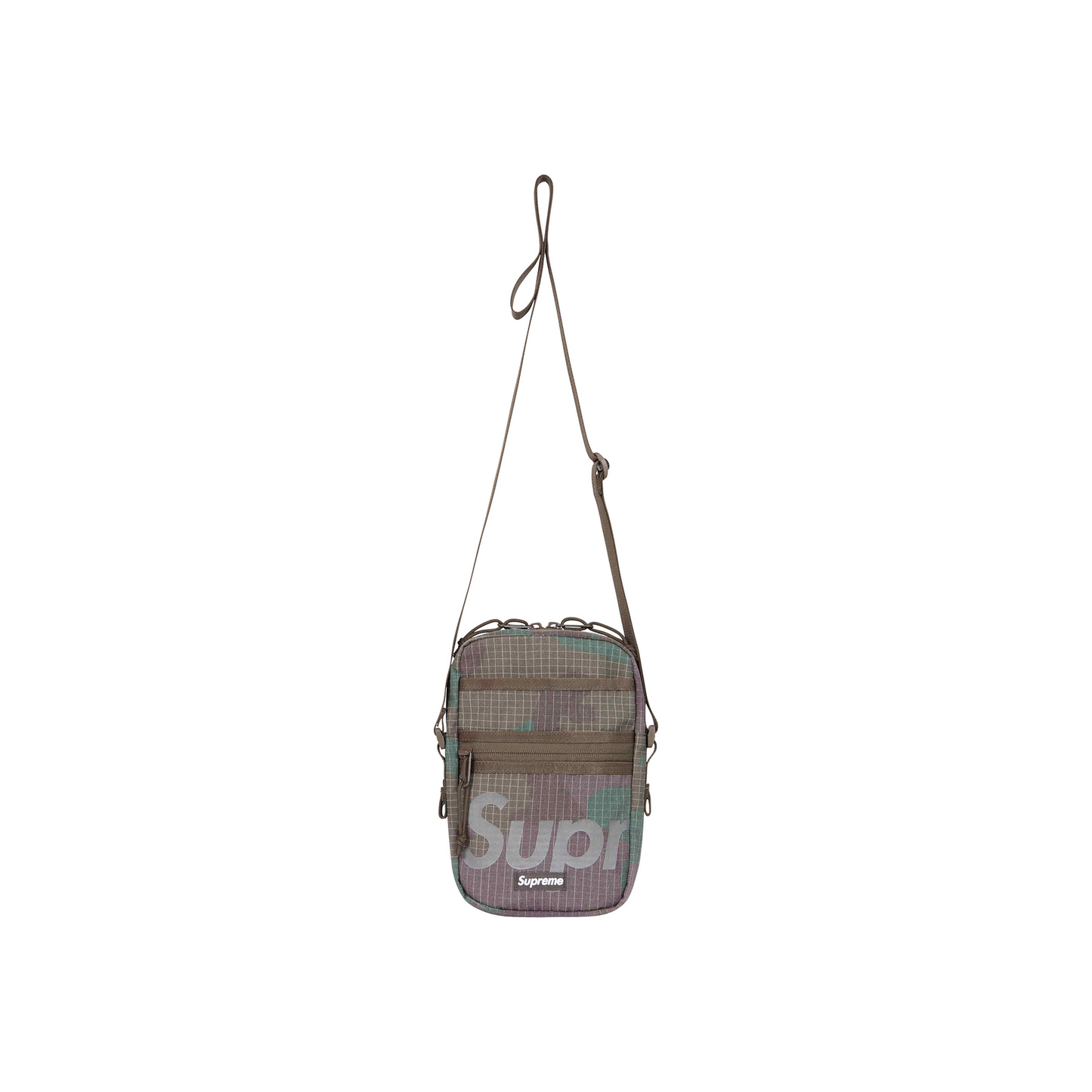 Supreme blue camo shoulder bag sale