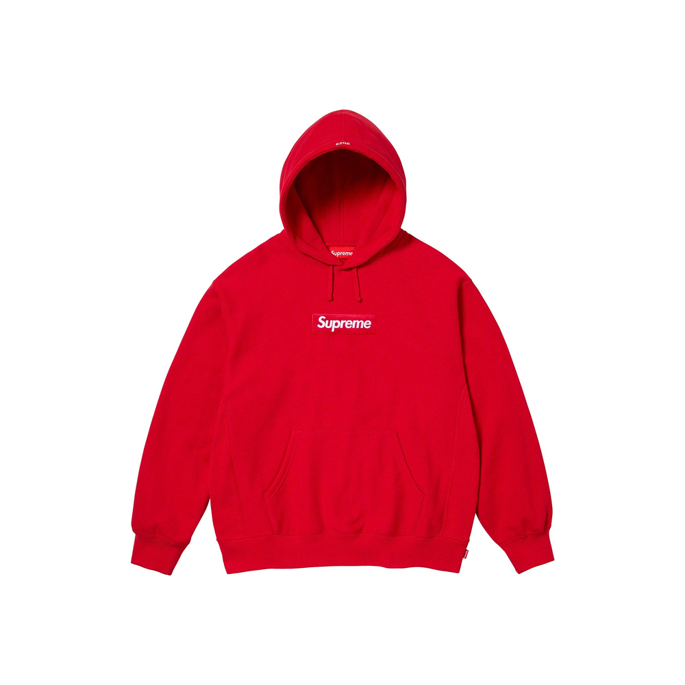 Supreme Box Logo Hooded Sweatshirt Red (FW23)