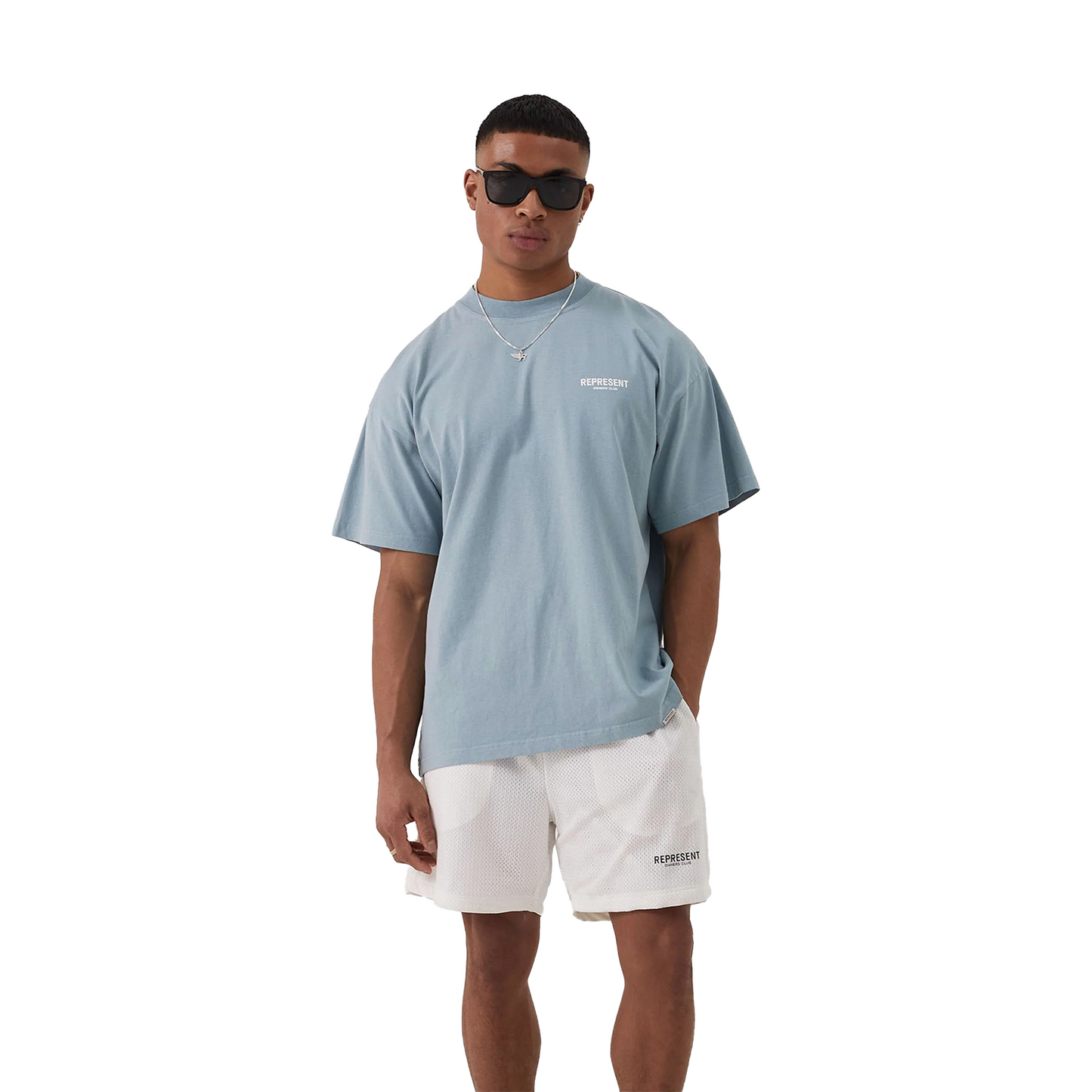 Represent Owners Club Tee Powder Blue