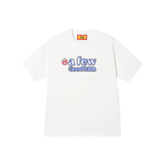 a few Good kids Graffiti Inkjet Gradient Short Sleeved Tee White (SS25)
