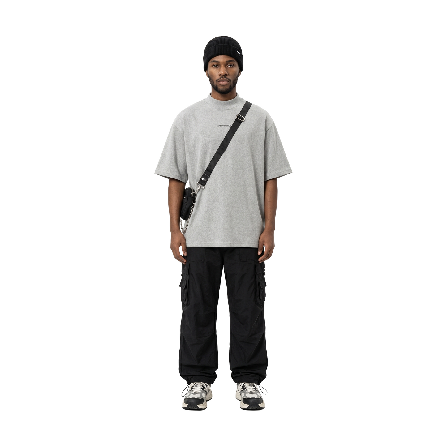 MASONPRINCE 3M Reflective Tee Dark Grey (FW24)