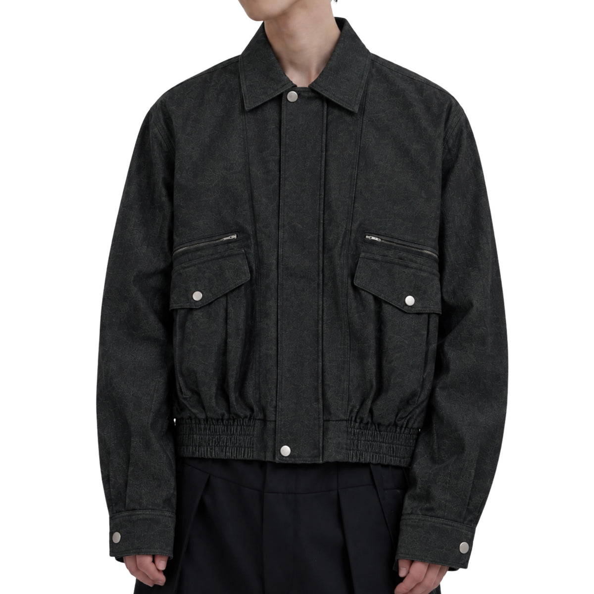 RAW/21 Pocket Jacket Black (SS26)