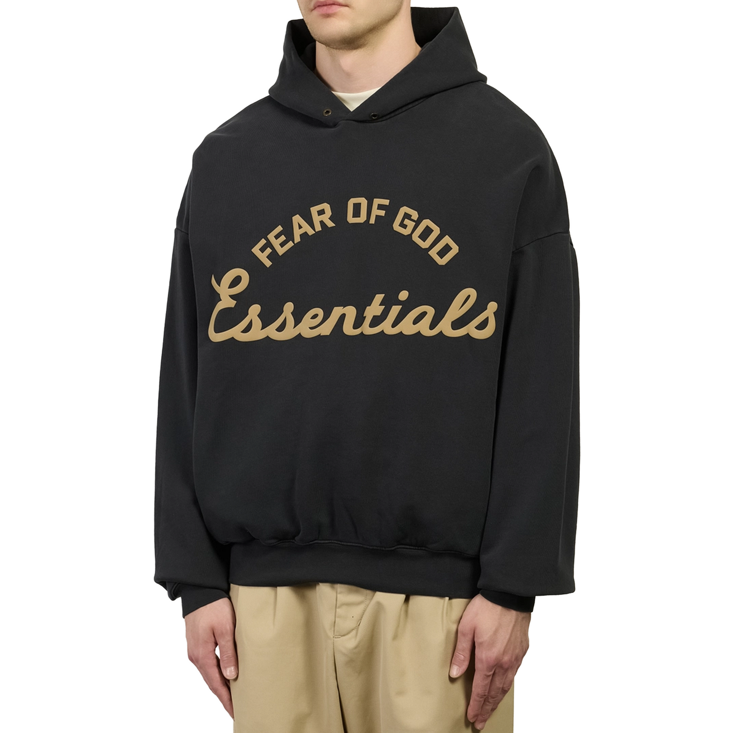 Fear of God Essentials Training 90's Hoodie Faded Black (SS26)