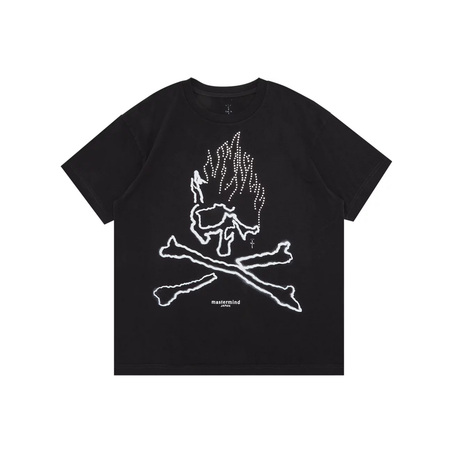 Travis Scott Cactus Jack For MASTERMIND Skull Tee Black Travis Scott Cactus Jack For MASTERMIND Skull Tee Black