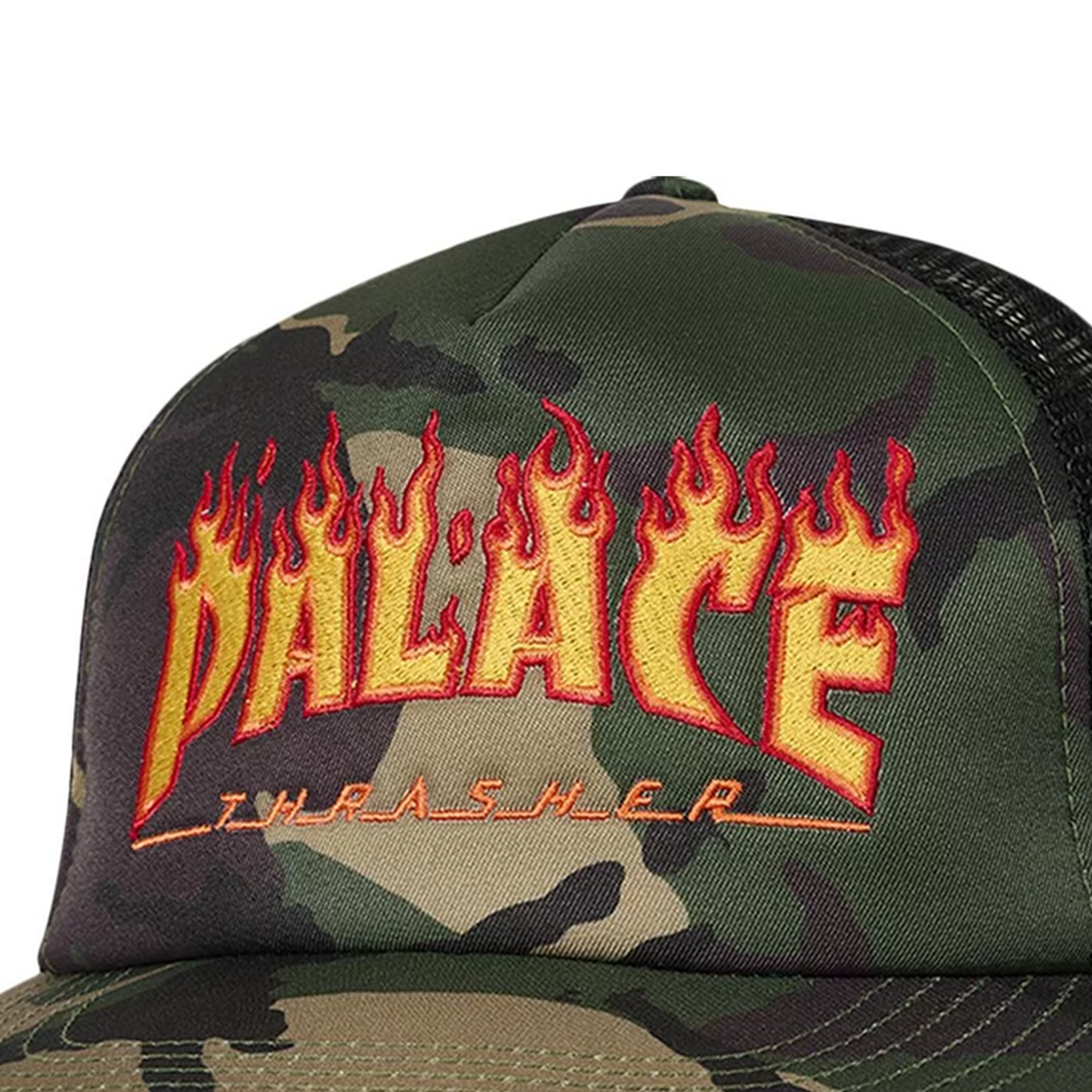 Palace x Thrasher Trucker Camo