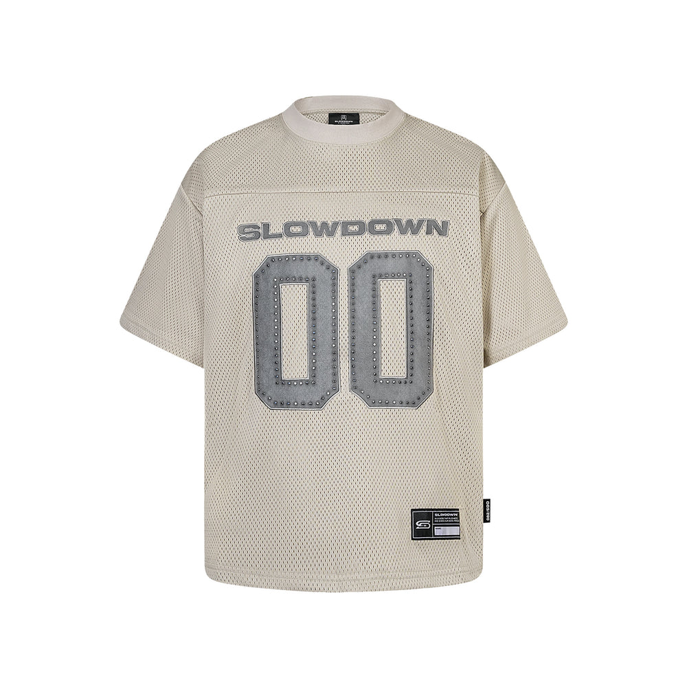 SLOWDOWN Time Out SD 00 Jersey Tee Cream (SS26)