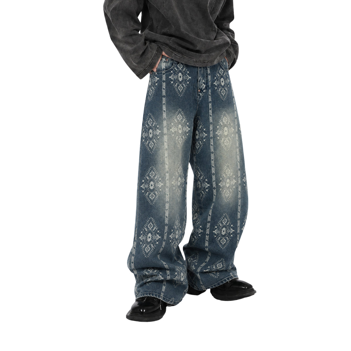 RAW/21 Coustic Wide Straight Cut Jeans Blue (SS26)