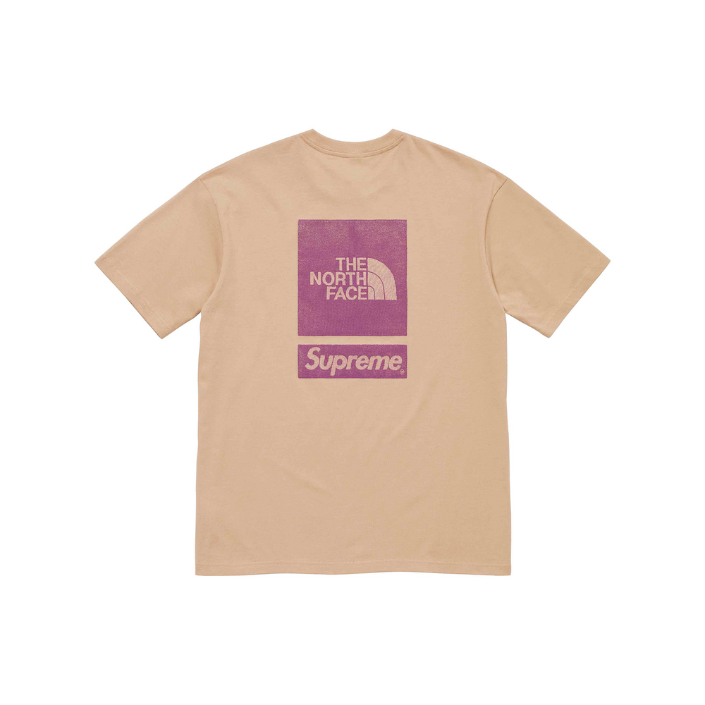 Supreme x The North Face Short Sleeve Tee Khaki SS24 STEALPLUG KL