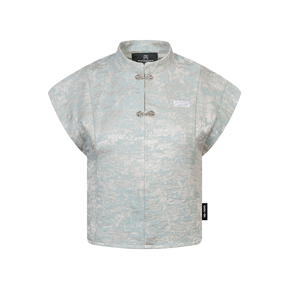 SLOWDOWN Equine Tang Top Light Blue (SS26)