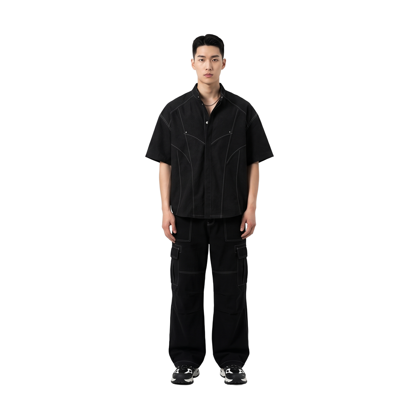 RAW/21 Veritex Crew Neck Shirt Grey (SS26)