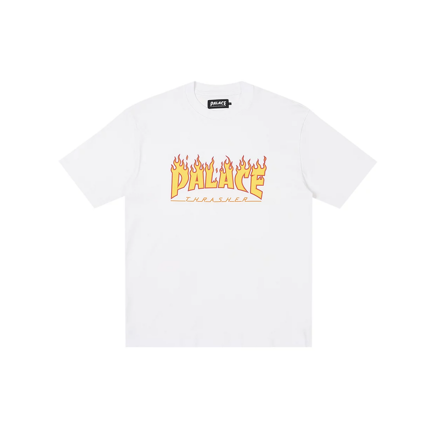 Palace x Thrasher Tee White