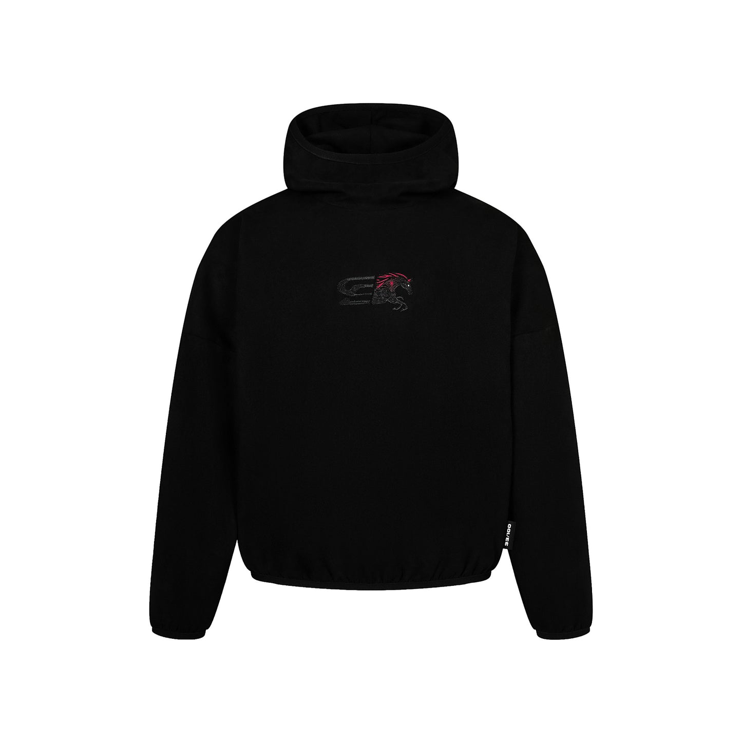 SLOWDOWN Logo Merge Hoodie Black (SS26)