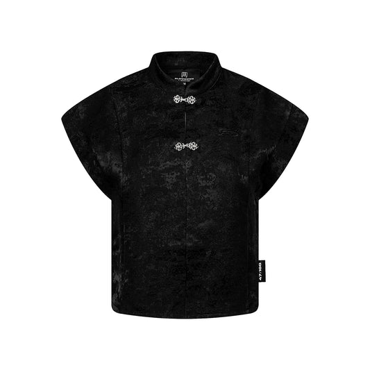 SLOWDOWN Equine Tang Top Black (SS26)