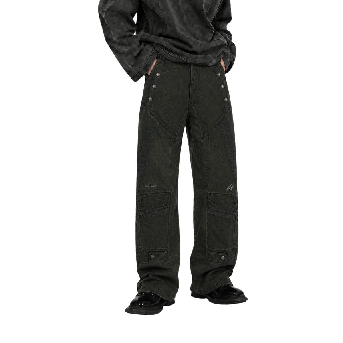 RAW/21 Rift Cargo Pants Washed Grey (SS26)
