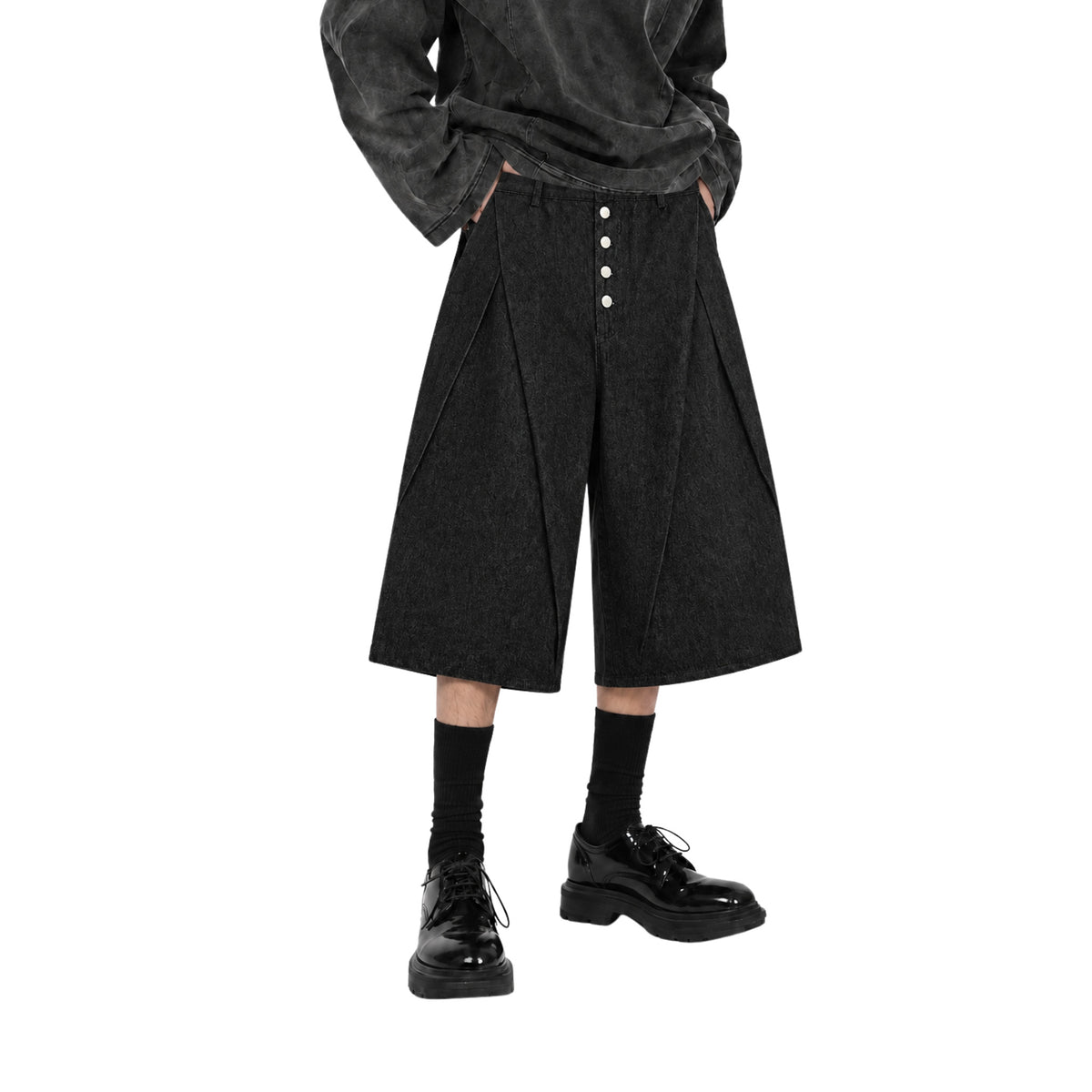 RAW/21 Constructic Wide Jorts Grey (SS26)