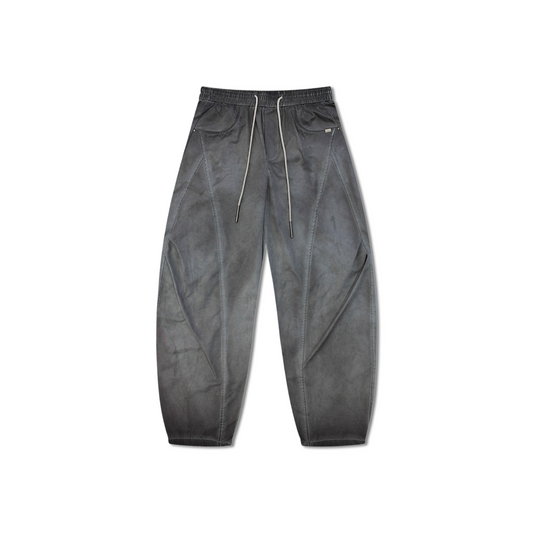 RAW/21 Wide Parachute Pants Washed Grey (SS26)