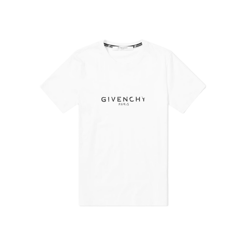 Givenchy Paris Logo Tee White (Regular Fit)