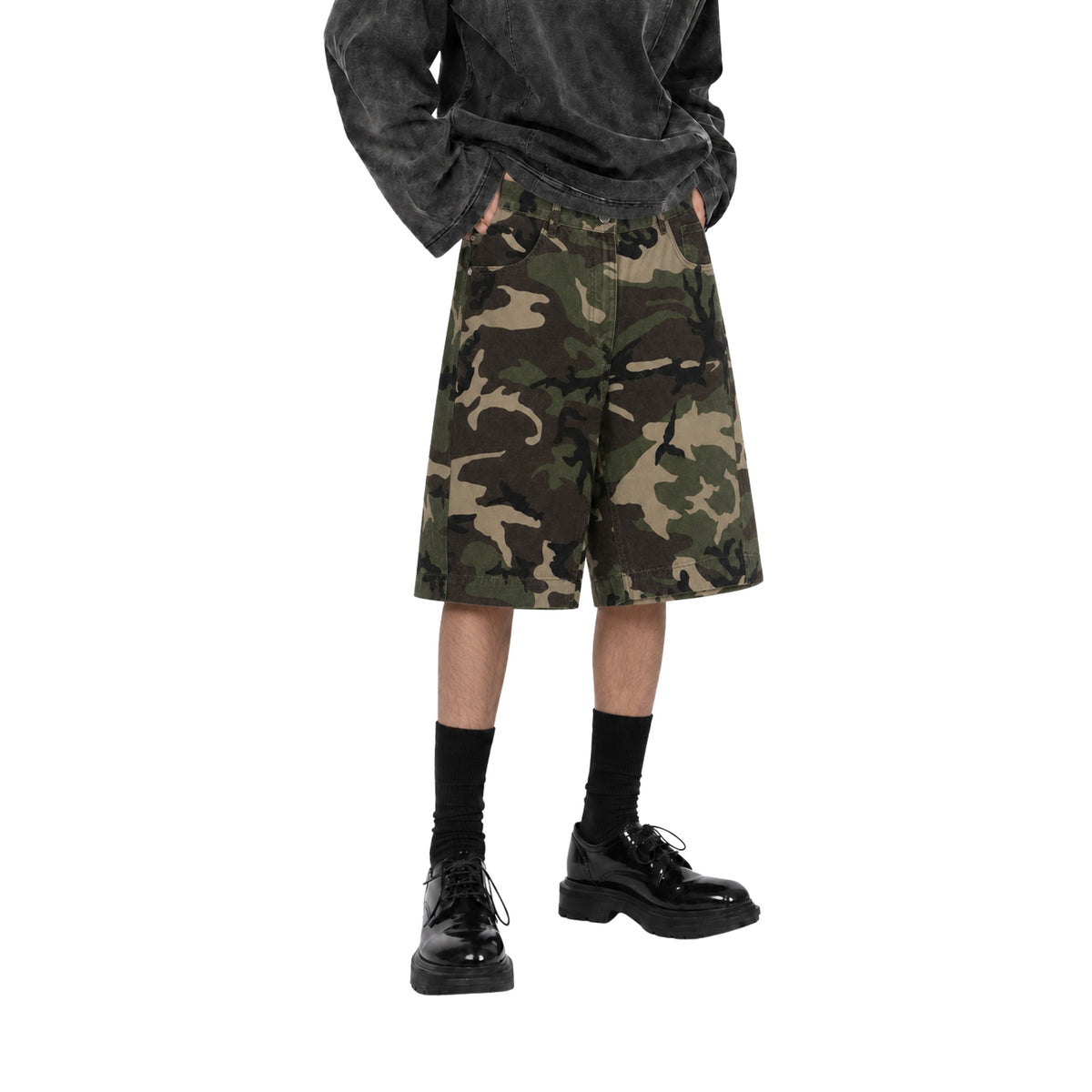RAW/21 Sylvastat Wide Jorts Camo (SS26)