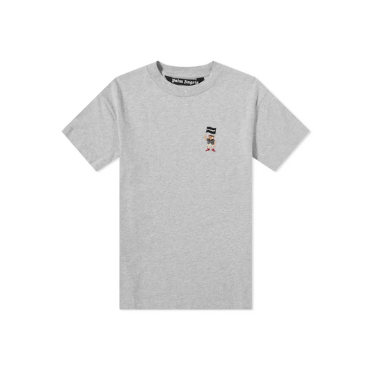 Palm Angels Small Pirate Bear Tee Grey