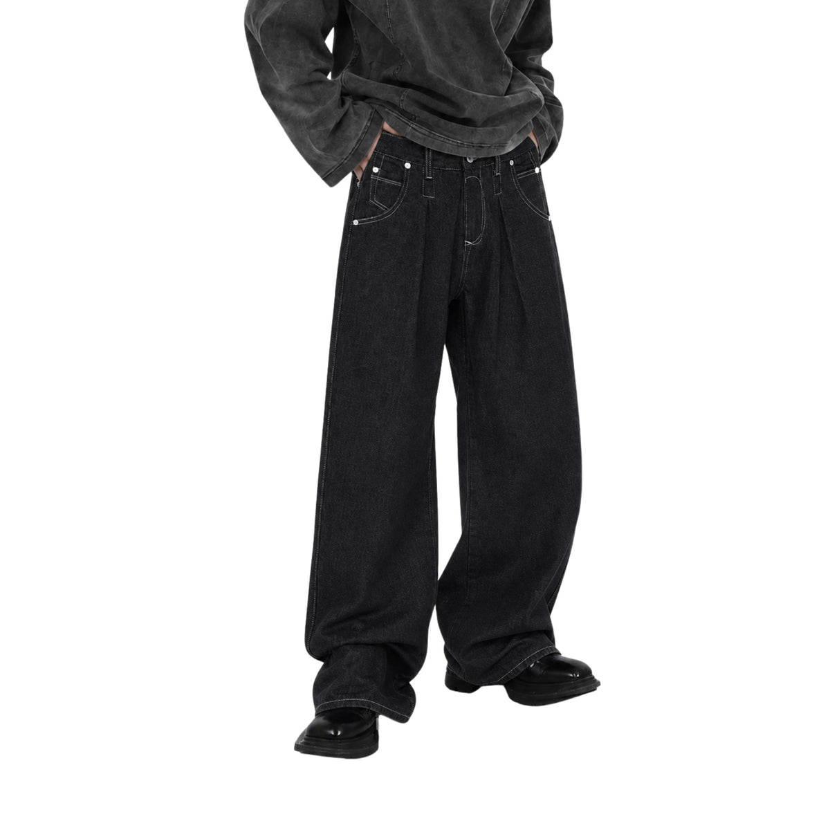RAW/21 Rigid Straight Denim Pants Raw Indigo (SS26)