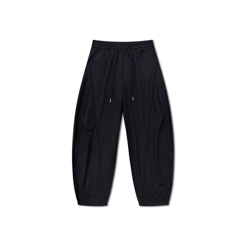 RAW/21 Wide Parachute Pants Black (SS26)