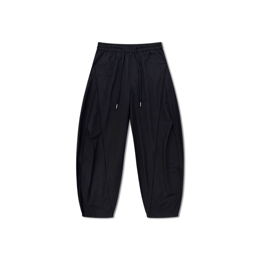 RAW/21 Wide Parachute Pants Black (SS26)