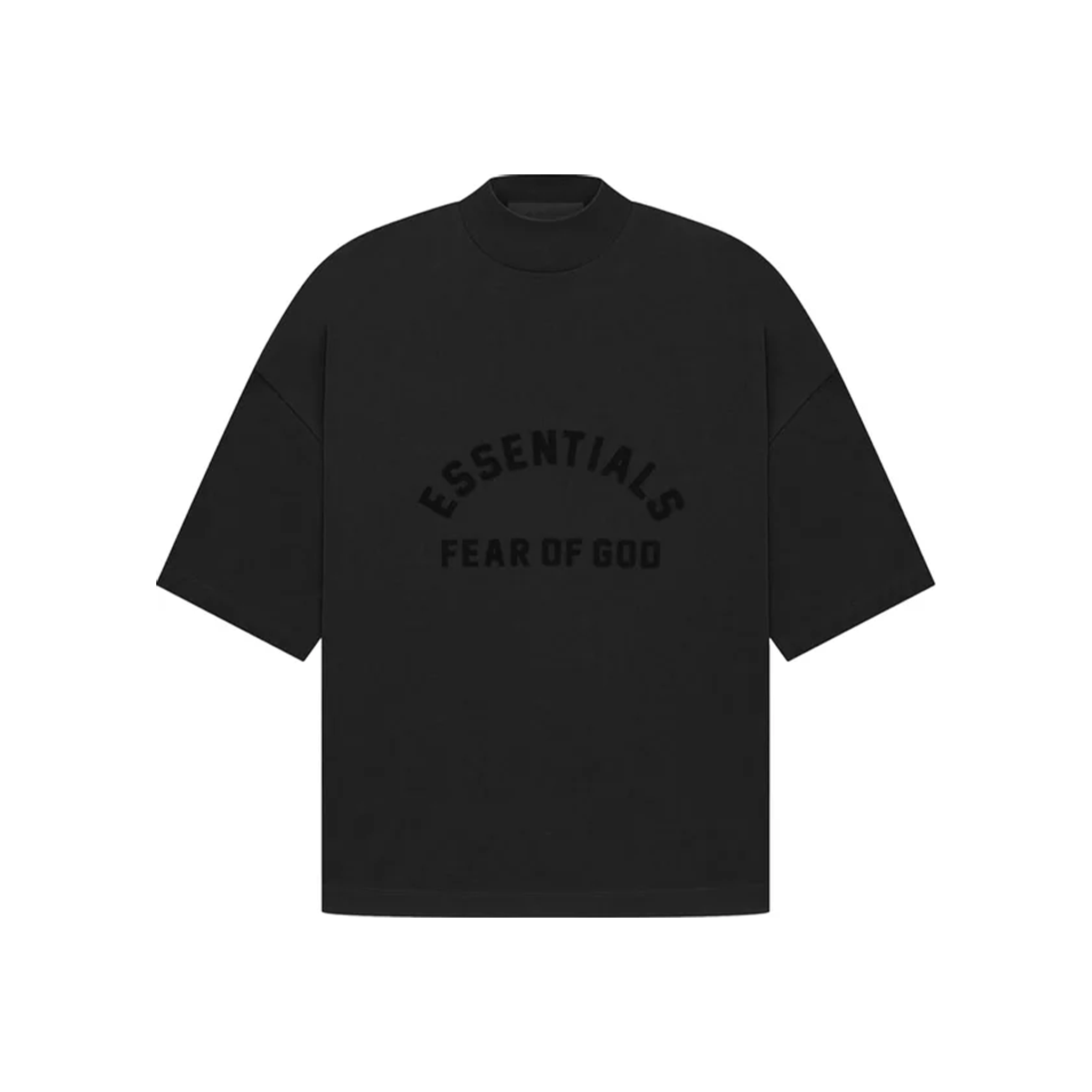 Fear of God Essentials Arch Logo Tee Jet Black (SS23)