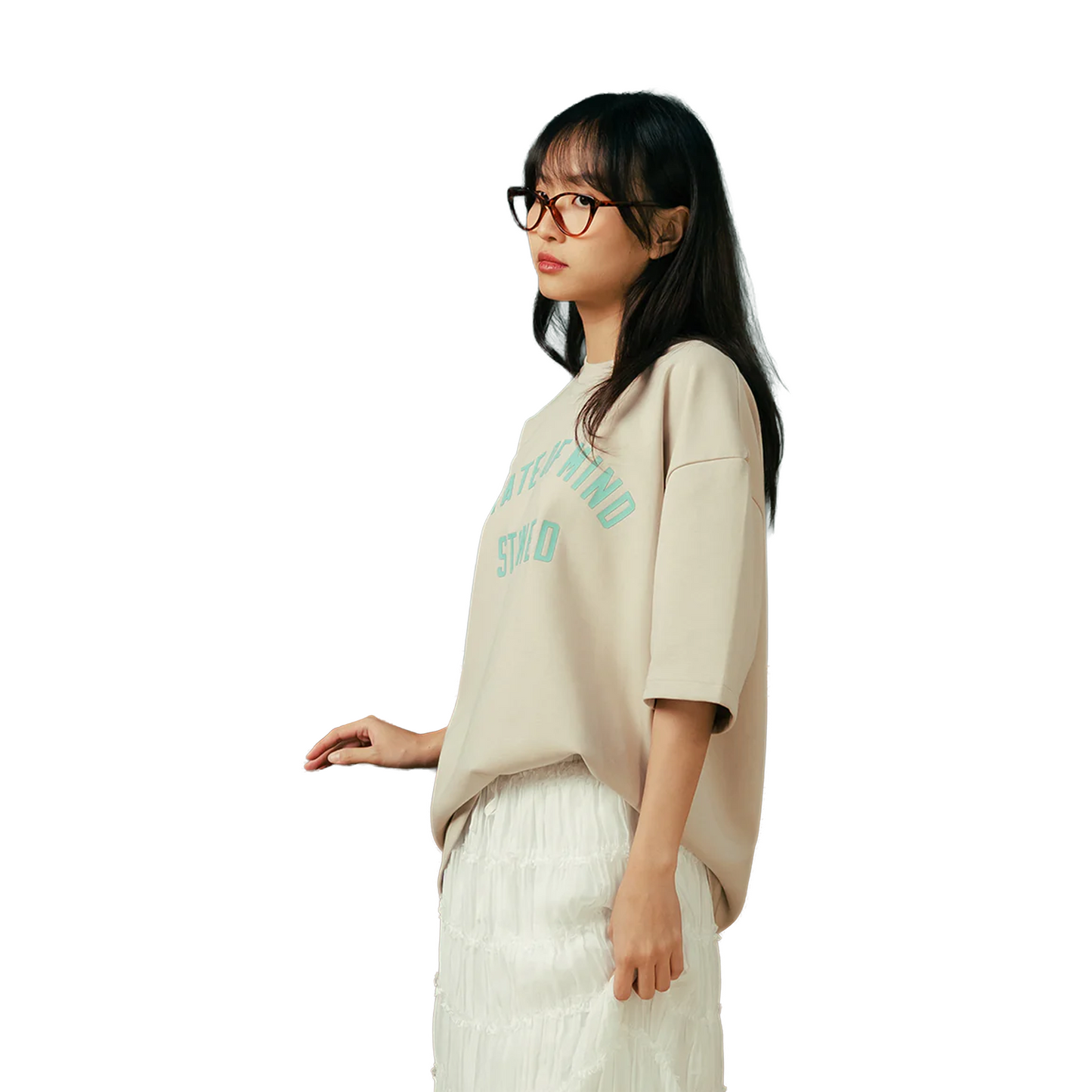 Stoned & Co ® Originals v2 : Sandy Beige Tee (FW25)