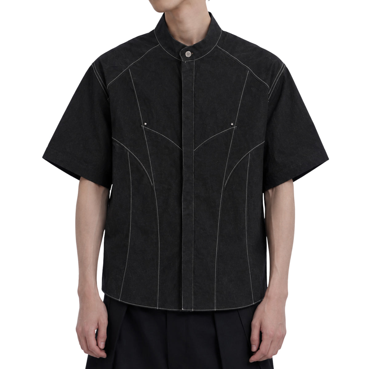 RAW/21 Veritex Crew Neck Shirt Grey (SS26)