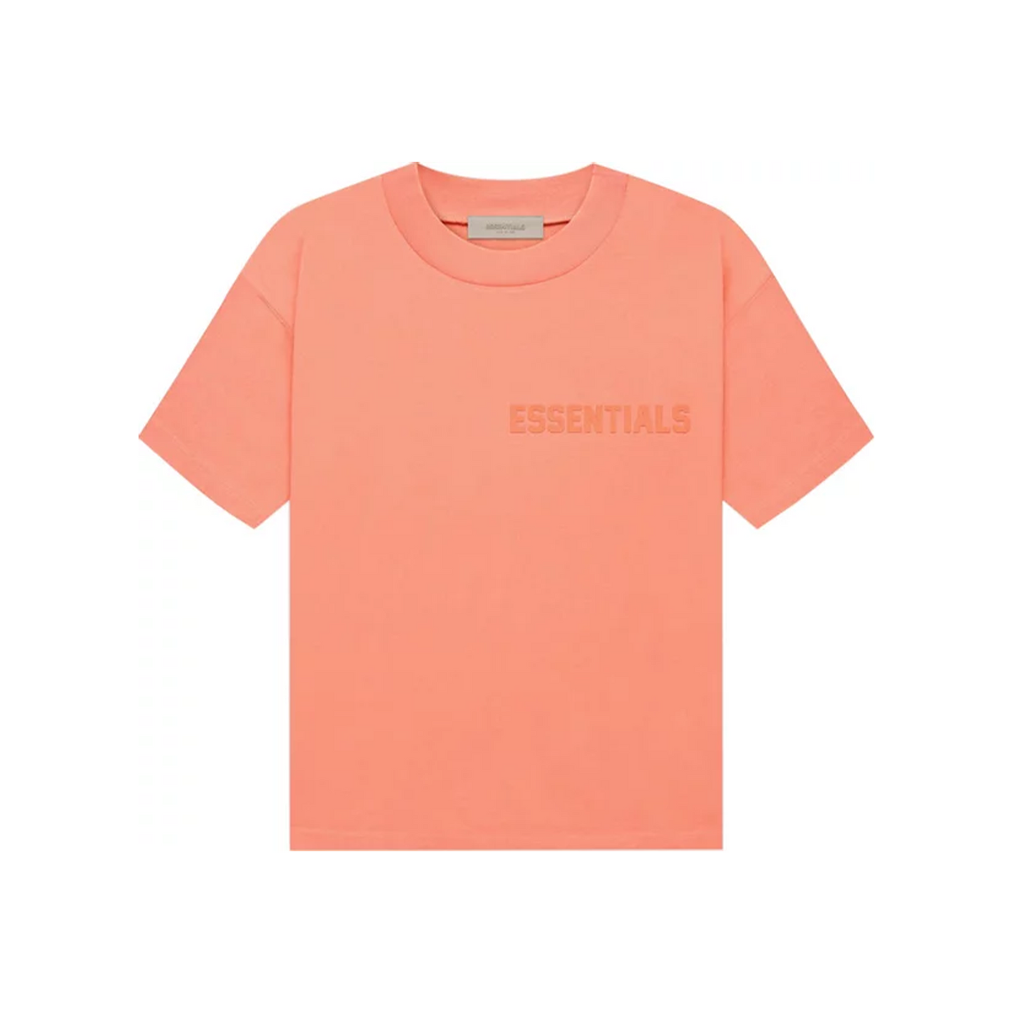 Fear of God Essentials Short Sleeve Tee Coral (FW22)