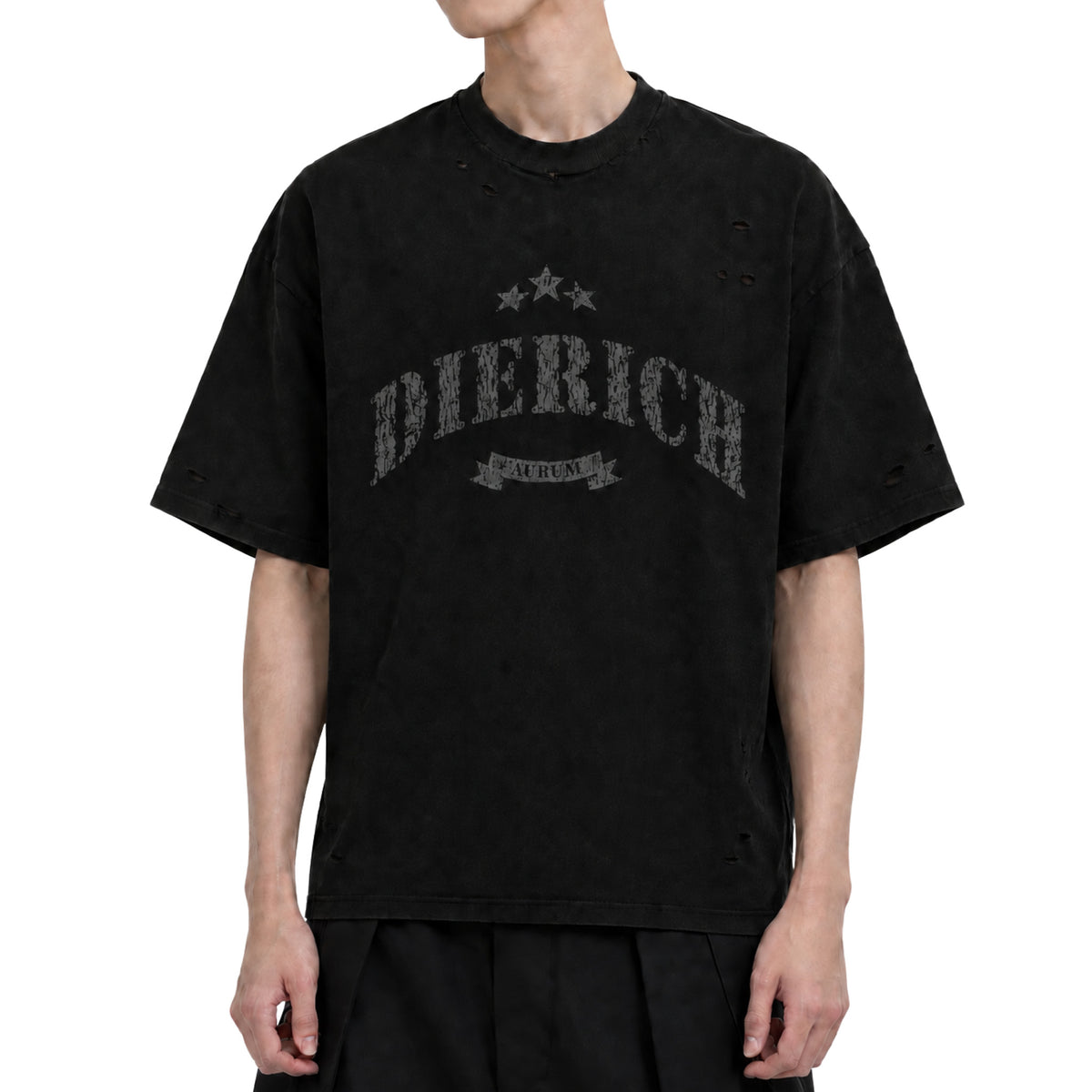 RAW/21 Shadow Mark Tee Dark Grey/Red (SS26)