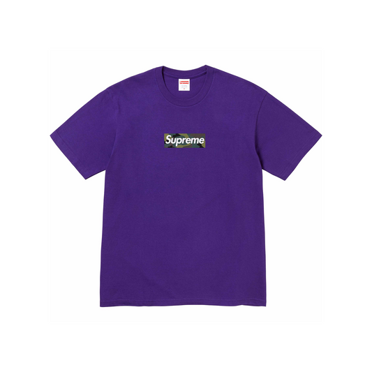 Supreme Box Logo Tee Purple (FW23)