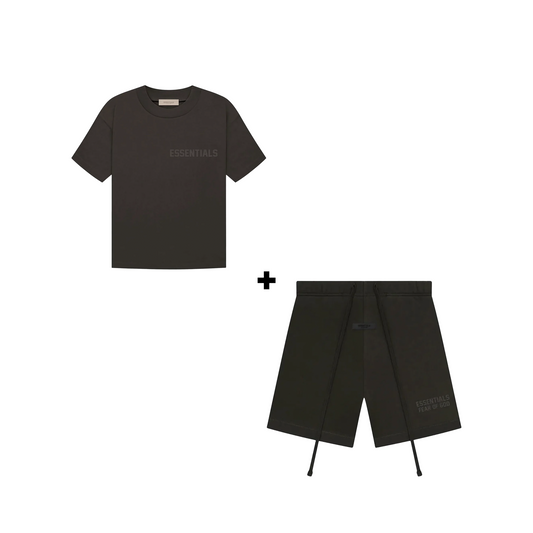 Fear of God Essentials 2023 Collection Off Black Set