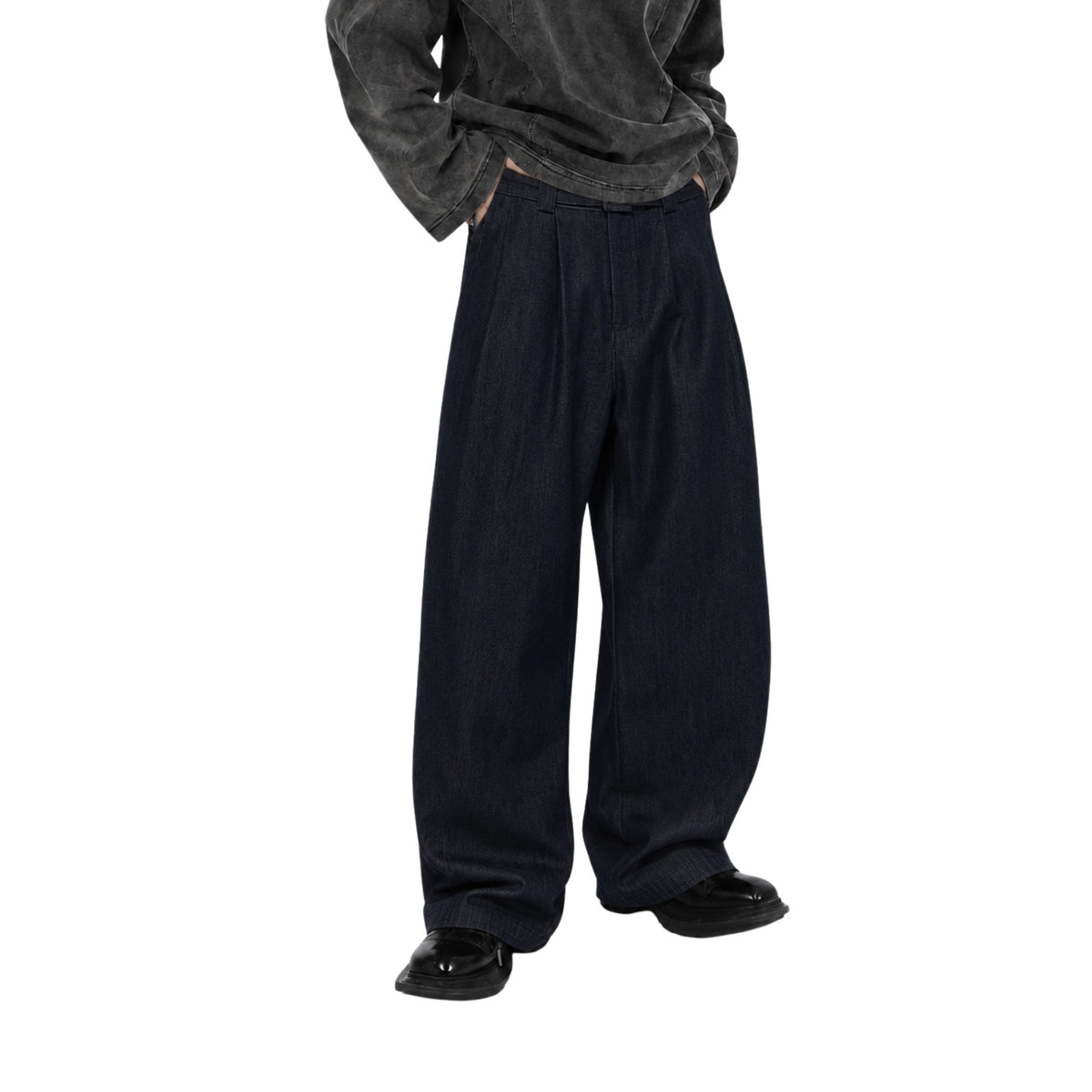 RAW/21 Front Pleated Trousers Deep Indigo (SS26)