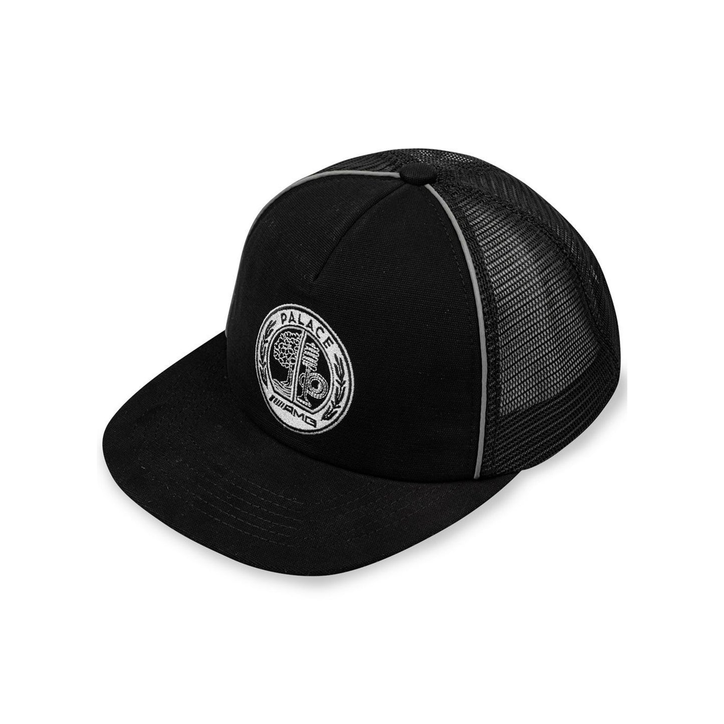 Palace AMG 2.0 Mesh Trucker Cap Black