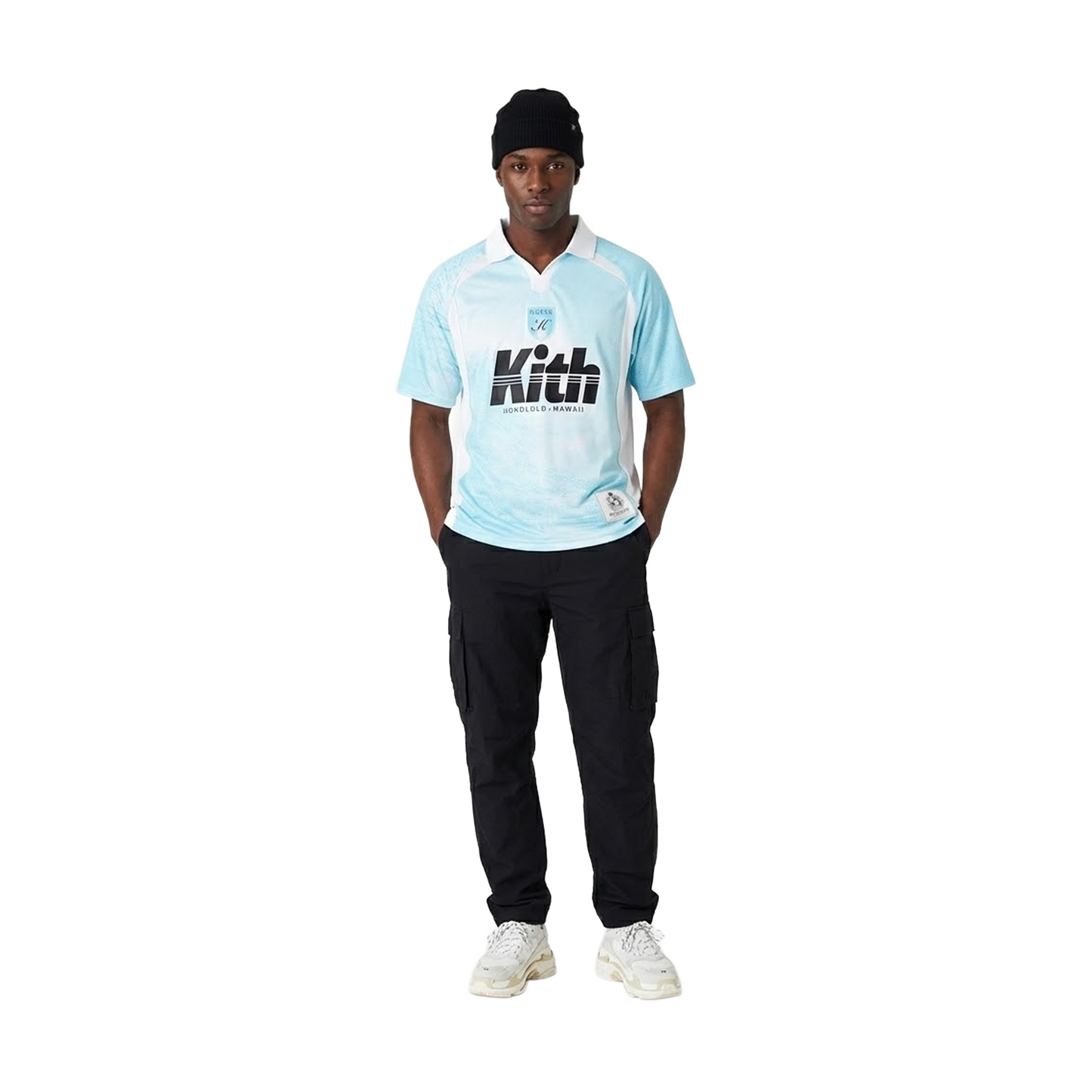 KITH Hawaii Exclusive Soccer Jersey Baby Blue (SS25)