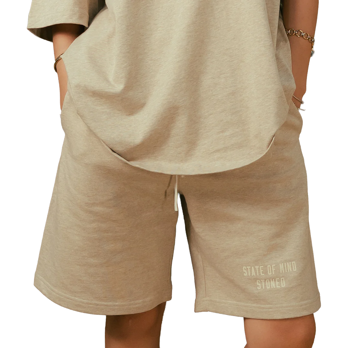 Stoned & Co ® Originals v2 : Beige Shorts (FW25)