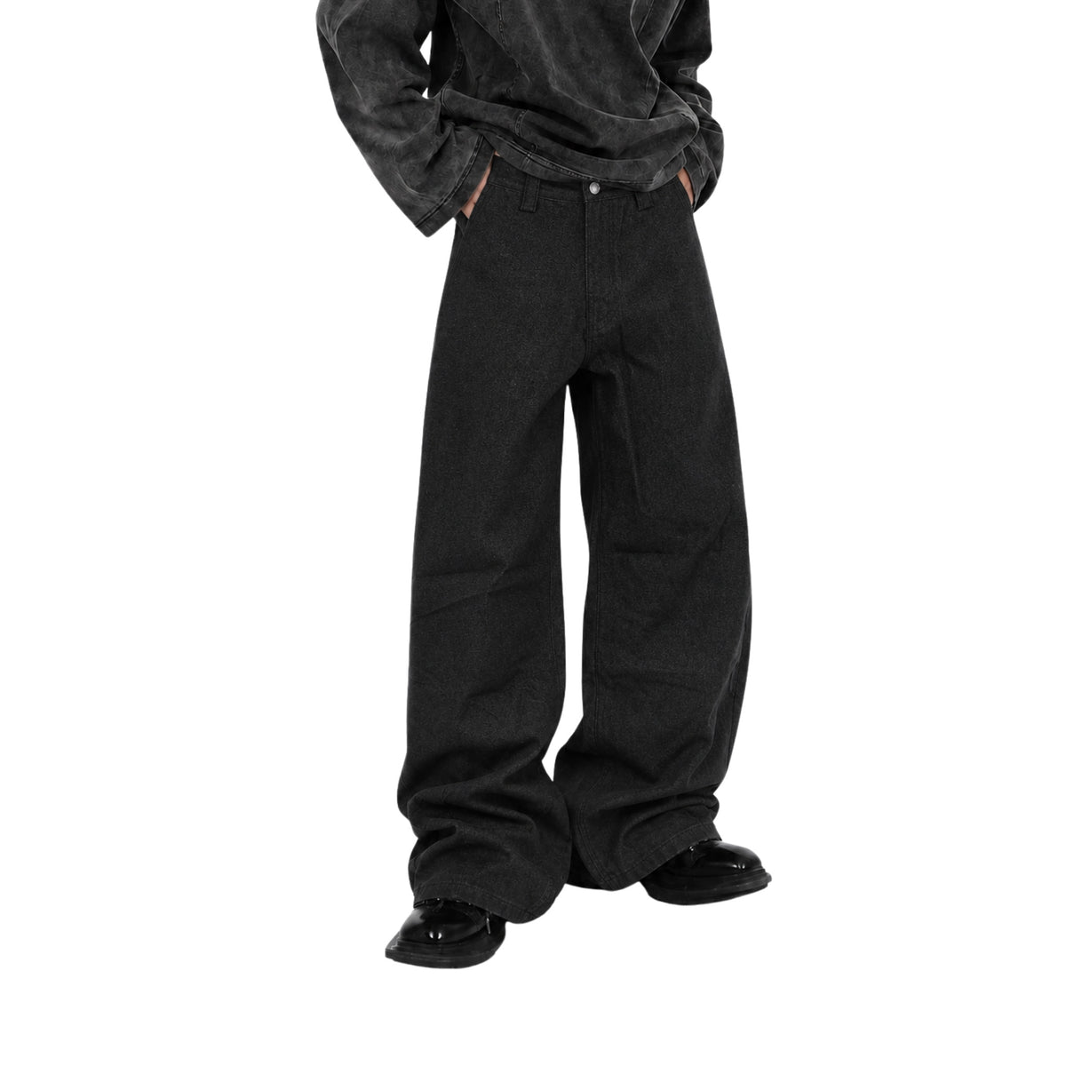 RAW/21 Velocity Curved Trousers Washed Grey (SS26)