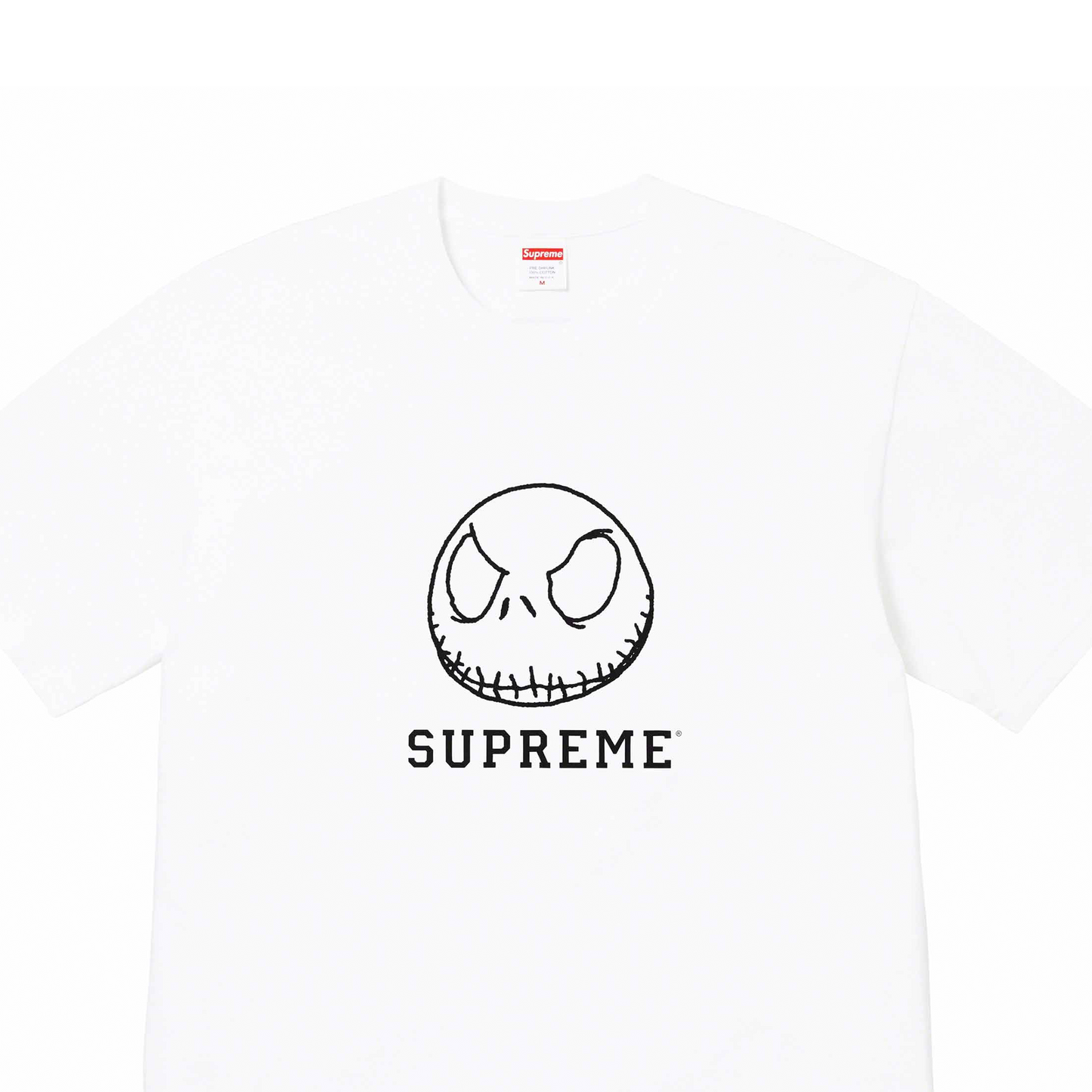 Supreme Skeleton Tee White (FW23)