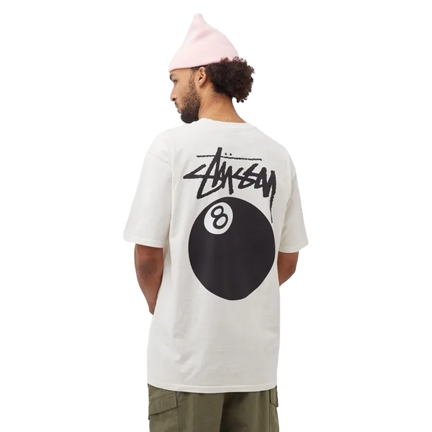 Stüssy 8 Ball Pigment Dyed Tee Natural