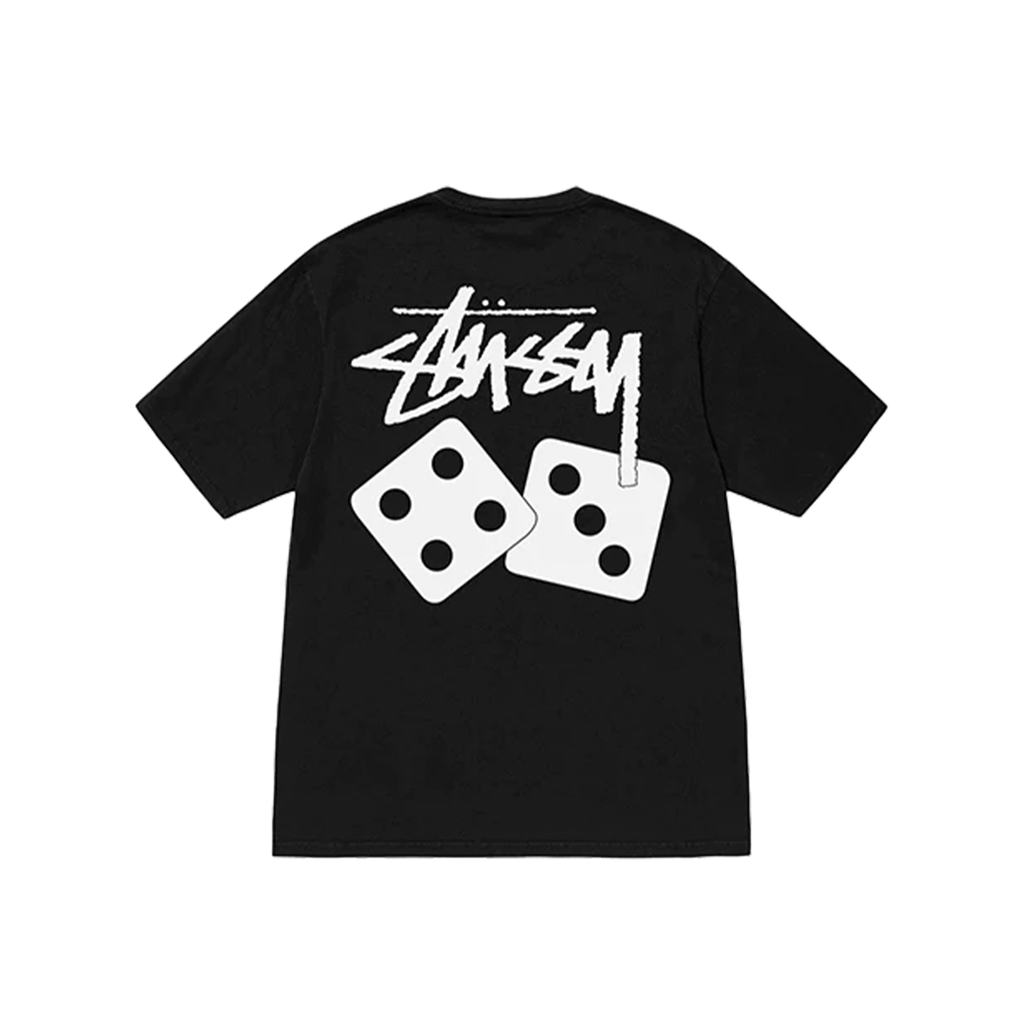 Stüssy Dice Pigment Dyed Tee Black