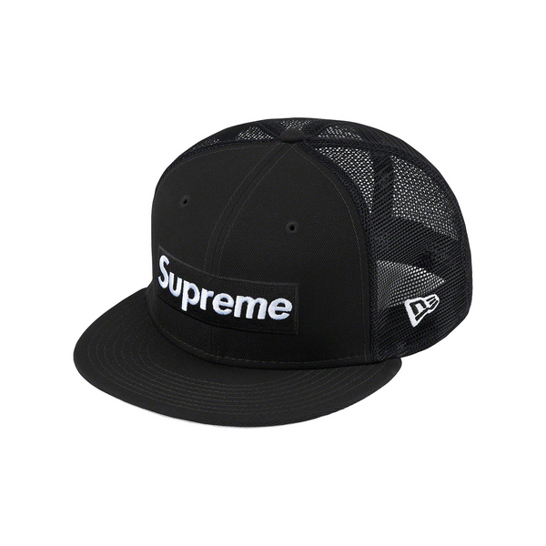 総合ランキング1位 Supreme Black Era Mesh Box Fitted Fitted x Hat 