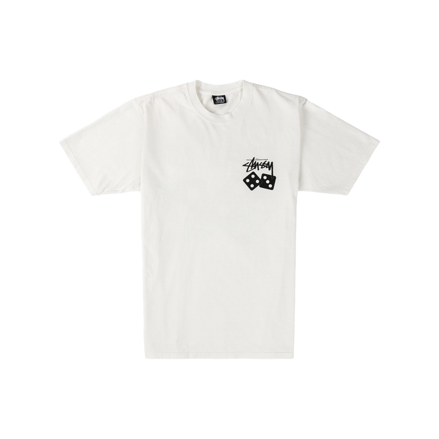 Stüssy Dice Pigment Dyed Tee Natural