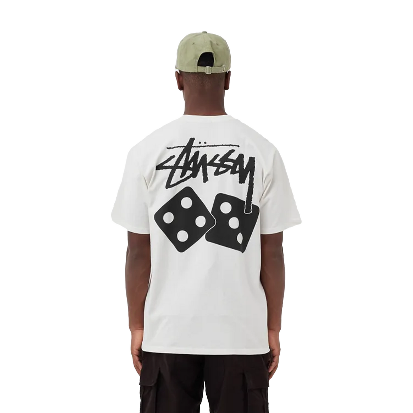 Stüssy Dice Pigment Dyed Tee Natural