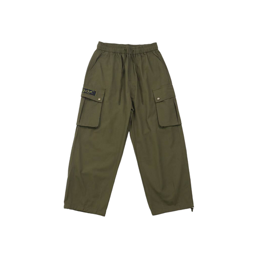 EGLAF FF Wide Fit Cargo Pants Army Green