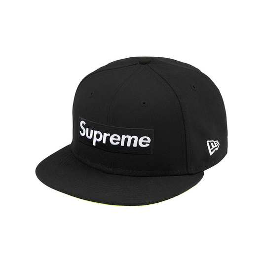 Supreme No Comp Box Logo New Era Cap Black